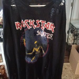 Mens rockstar sweater